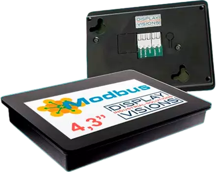 Modbus HMI 4,3" and 7" incl. Touch Modbus HMI 4,3" and 7" incl. Touch