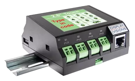Compact PLC with 2.8" Touchdisplay Compact PLC with 2.8" Touchdisplay